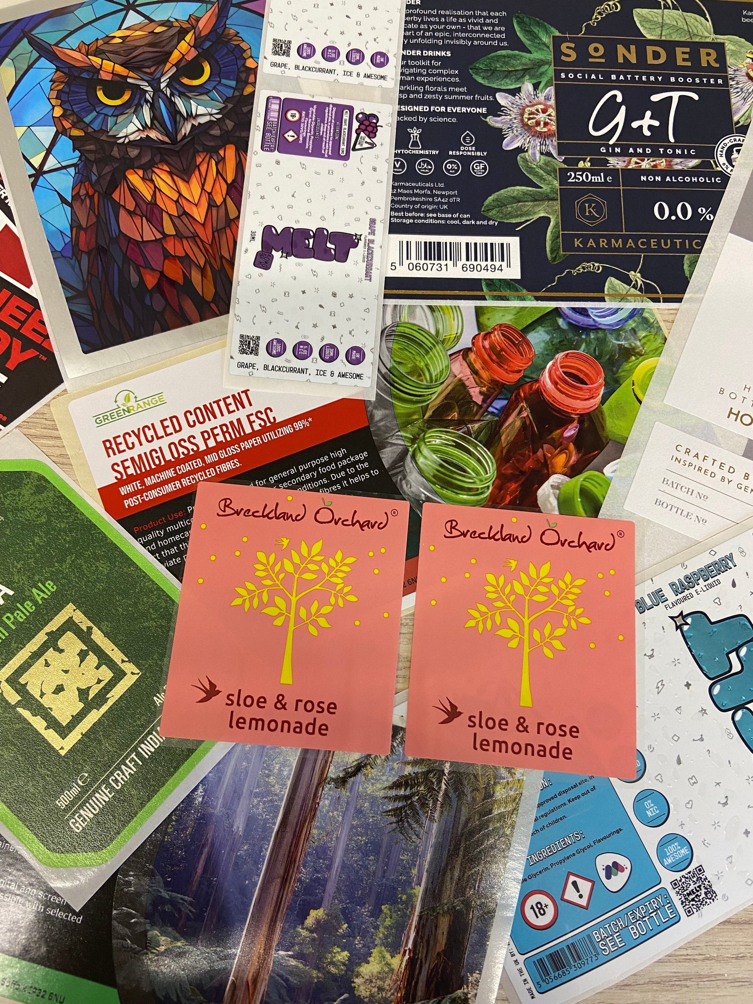 PRINT, PACKAGING & LABELS