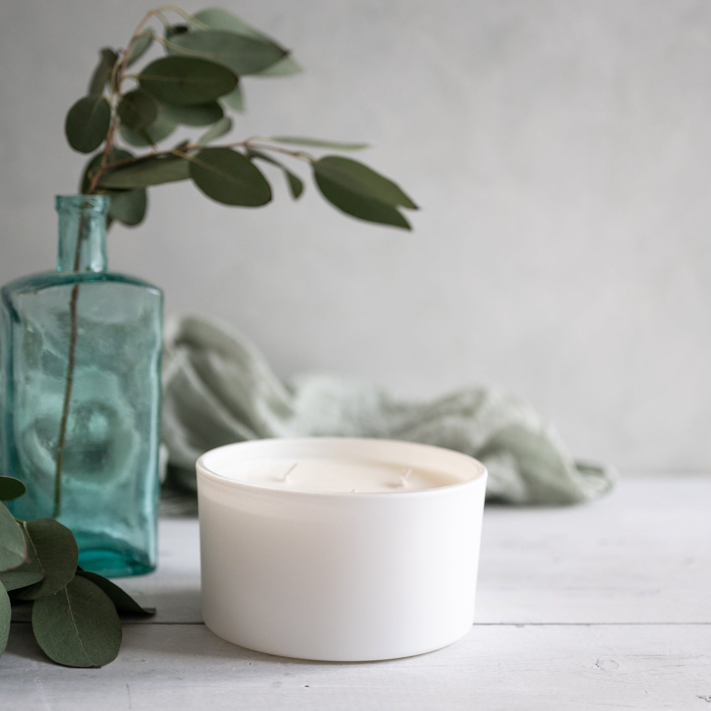 WHITE LABEL Large Candles 400G (3-WICK)