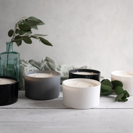 WHITE LABEL Large Candles 400G (3-WICK)