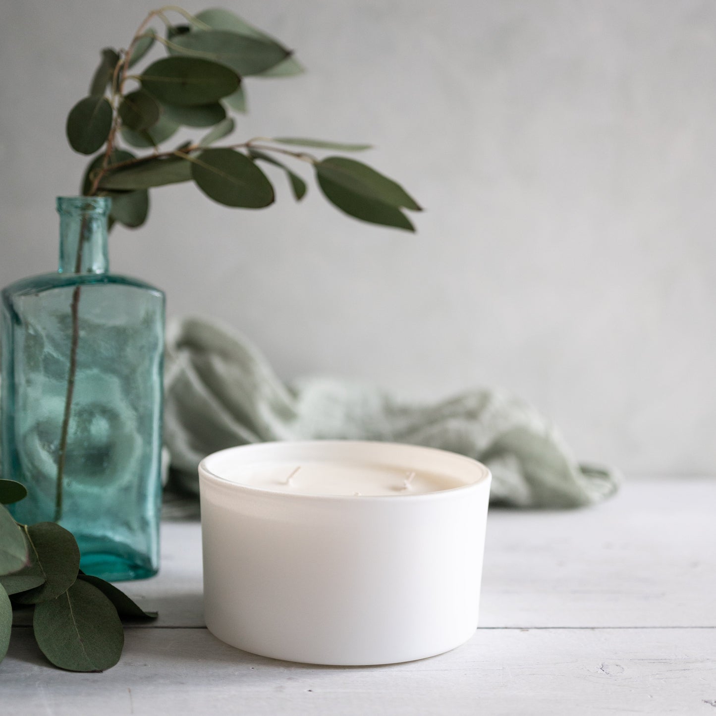 WHITE LABEL Large Candles 400G (3-WICK)